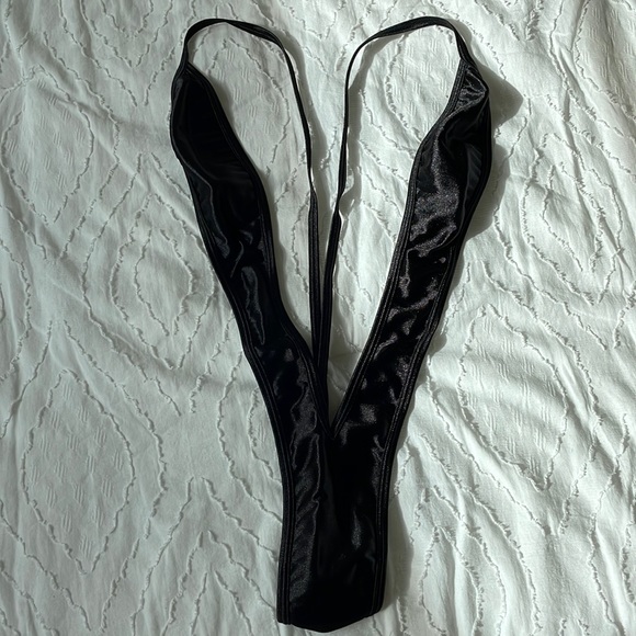 From Castle boutique. BodyZone brand.  Black Slingshot - Picture 1 of 3
